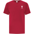 Unisex 100% Cotton T-Shirts Red (FITNESS ONLY)